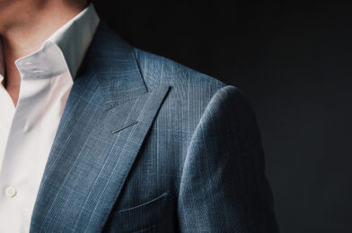 Men's Suit Shoulder Structure -Lead Image - custom suits nyc bespoke tailor midtown, noho