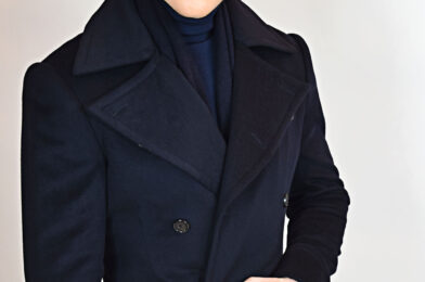 Michael Andrews Bespoke Double Breasted Greatcoat - custom suits nyc bespoke tailor midtown, noho