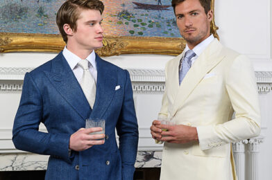 Double Breasted Jacket from Michael Andrews Bespoke - custom suits nyc bespoke tailor midtown, noho