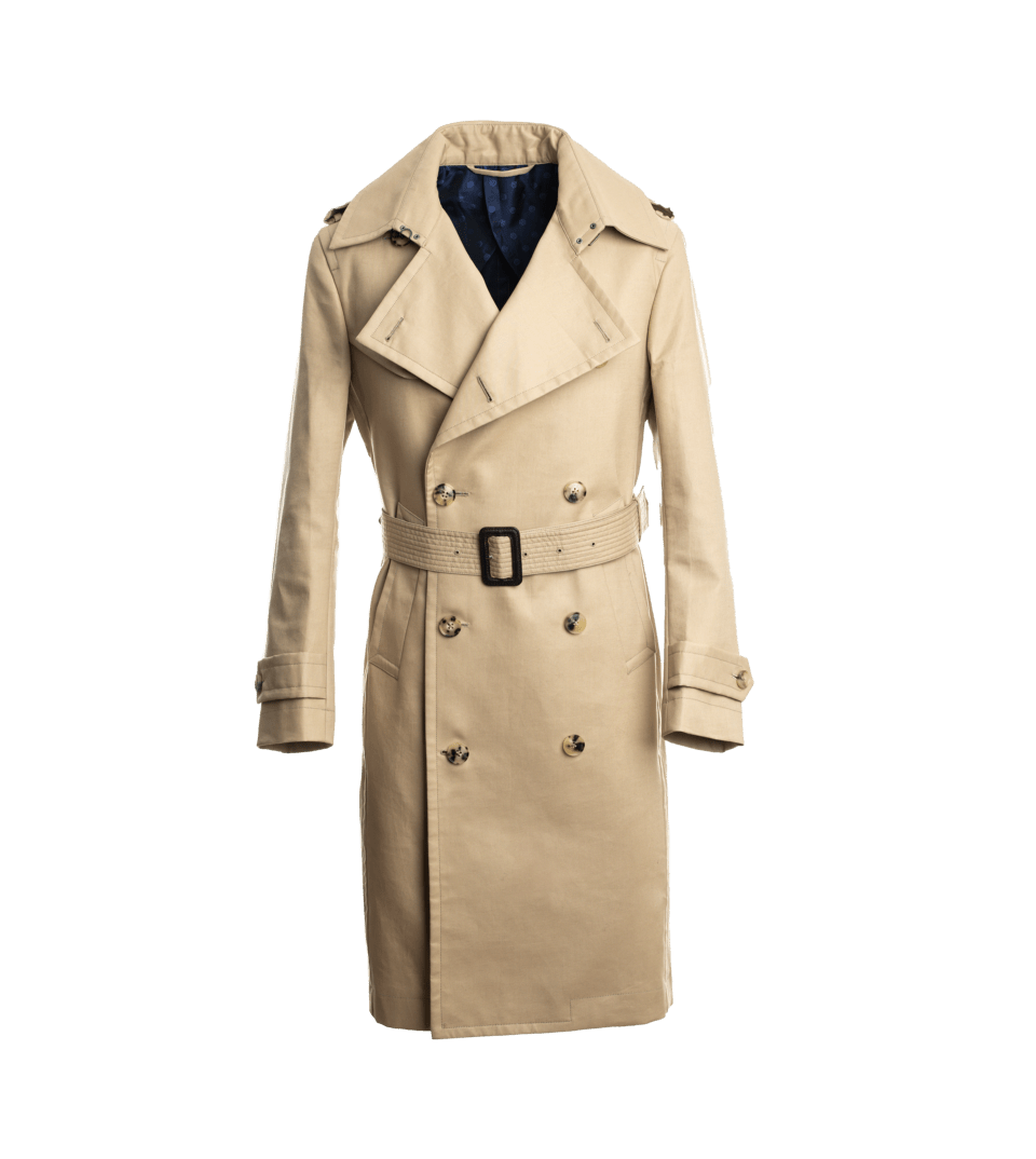 Classic Khaki Rain Coat - He Spoke Style Shop - custom suits nyc bespoke tailor midtown, noho