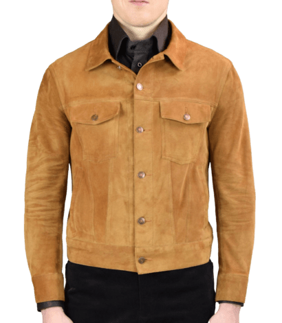 Bespoke Suede Trucker Jacket - custom suits nyc bespoke tailor midtown, noho