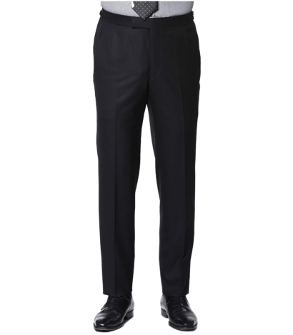 Black Twill Signature Bespoke Trouser - custom suits nyc bespoke tailor midtown, noho