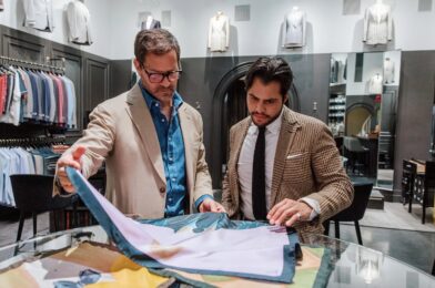 Michael Andrews and Daniel Falcon Collaboration - custom suits nyc bespoke tailor midtown, noho