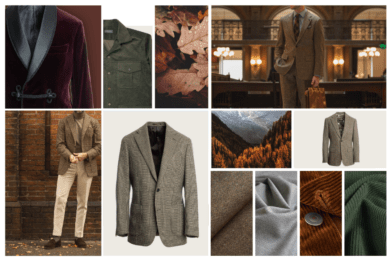 5 FABRICS FOR FALL Graphic Corduroy overshirt - custom suits nyc bespoke tailor midtown, noho