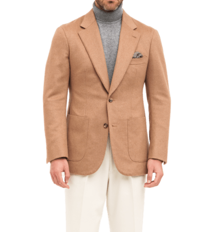 Zibeline Camelhair Sport Coat - custom suits nyc bespoke tailor midtown, noho