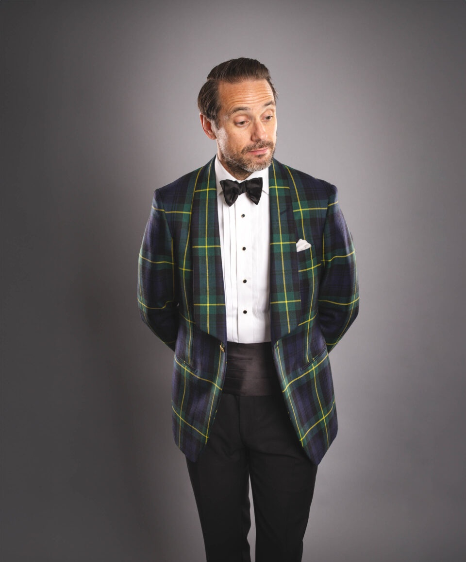 Gordon Tartan Dinner Jacket - He Spoke Style Shop - custom suits nyc bespoke tailor midtown, noho