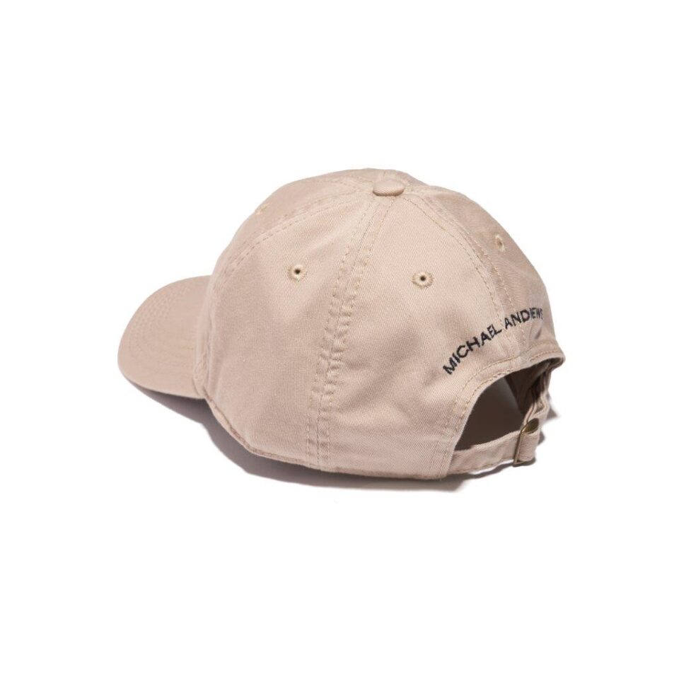 (product) Michael Andrews Hamptons Tan Hat, Back view - custom suits nyc bespoke tailor midtown, noho