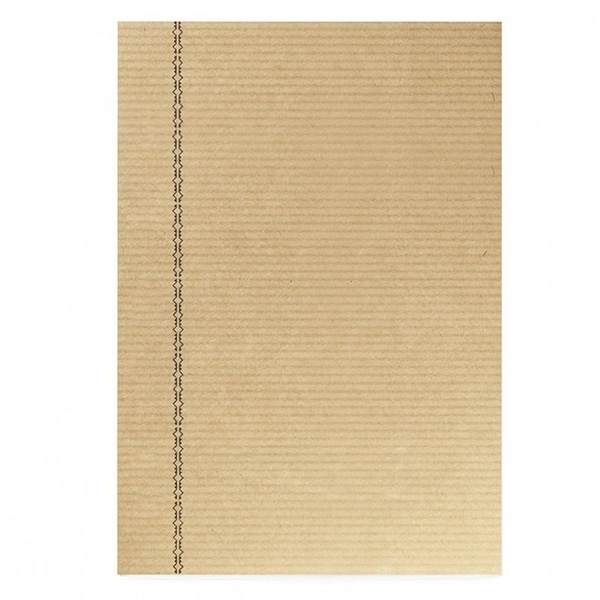 (product) La Compagnie du Kraft Notebook Refill - Brown Striped - custom suits nyc bespoke tailor midtown, noho