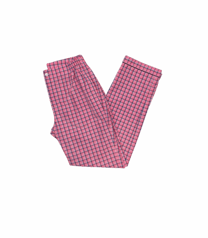 Custom Red and Pink Check Pajama Pant - custom suits nyc bespoke tailor midtown, noho