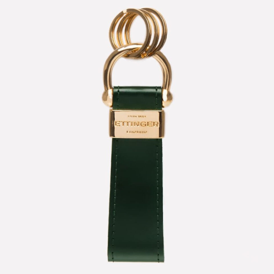 (product) Ettinger Stirrup Key Ring - custom suits nyc bespoke tailor midtown, noho