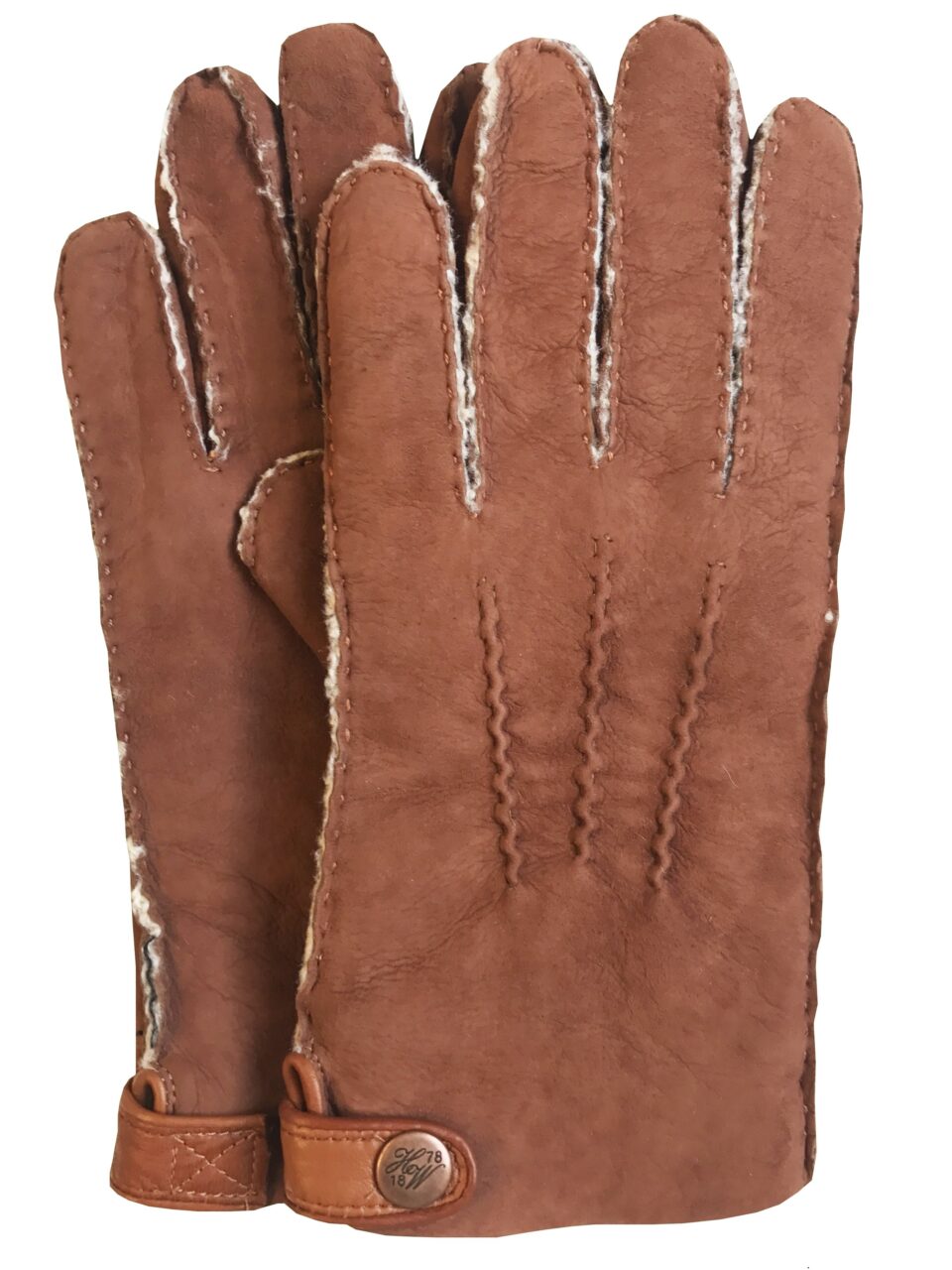 (product) Handsewn Double-Faced Shearling Gloves - custom suits nyc bespoke tailor midtown, noho