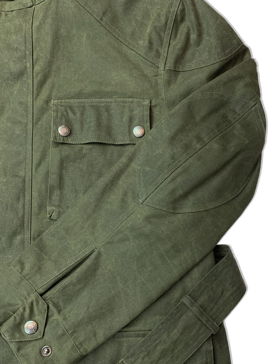 Michael Andrews Bespoke Trailmaster Jacket, detailed view - custom suits nyc bespoke tailor midtown, noho
