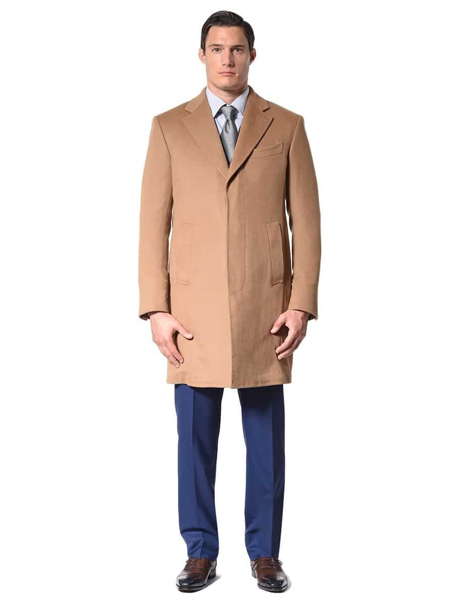 (product) Pure Camelhair Classic Topcoat - custom suits nyc bespoke tailor midtown, noho