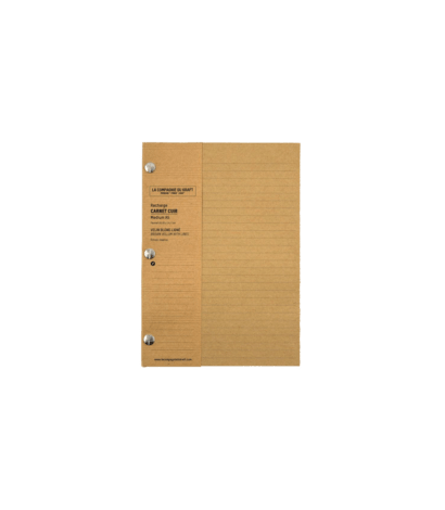 La Compagnie du Kraft Lined Notebook - custom suits nyc bespoke tailor midtown, noho