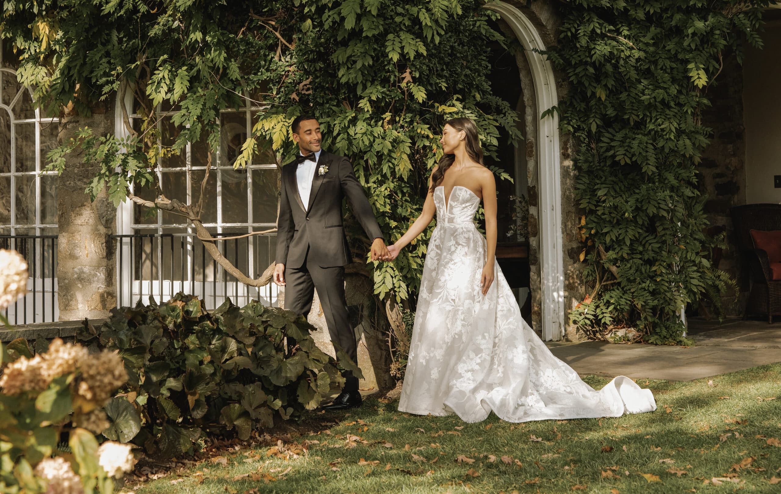 tuxedo wedding dress A Queer and a Billie Porter Inspired Dresstuxedo-dress- wedding-inspiration 46 UK Jacket + 40W Trousers Custom Wedding Suits and Tuxedos