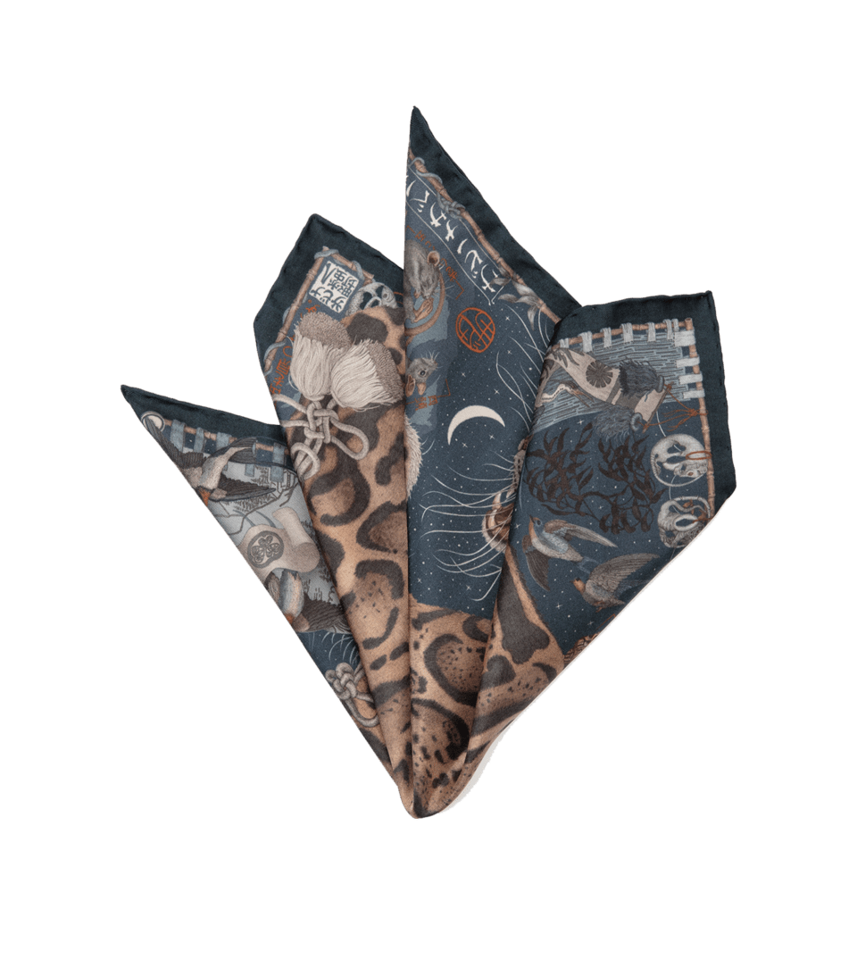 (product) The Lunar Leopard  Winter/ Flint - custom suits nyc bespoke tailor midtown, noho