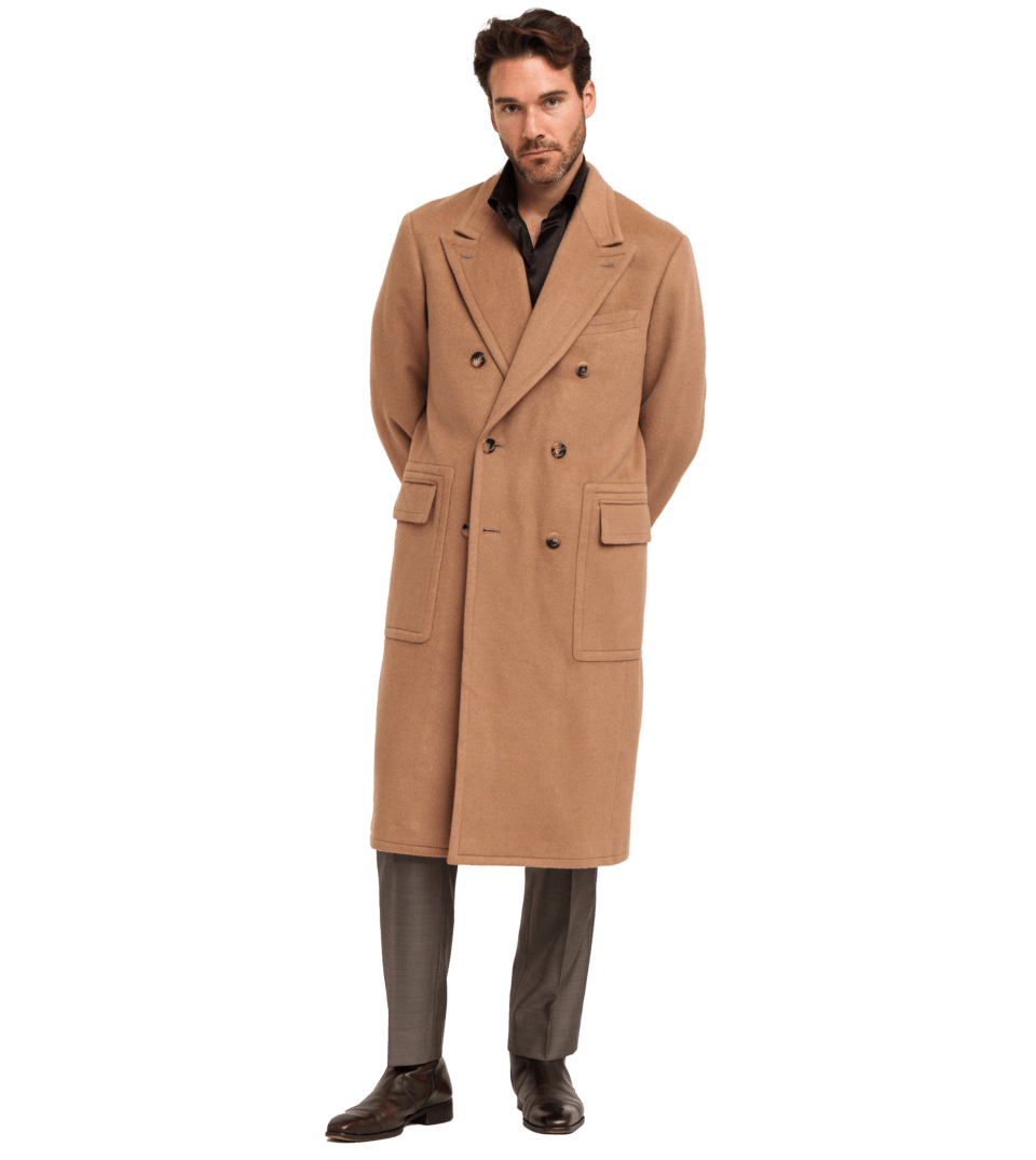 (product) Camelhair Polo Coat - custom suits nyc bespoke tailor midtown, noho