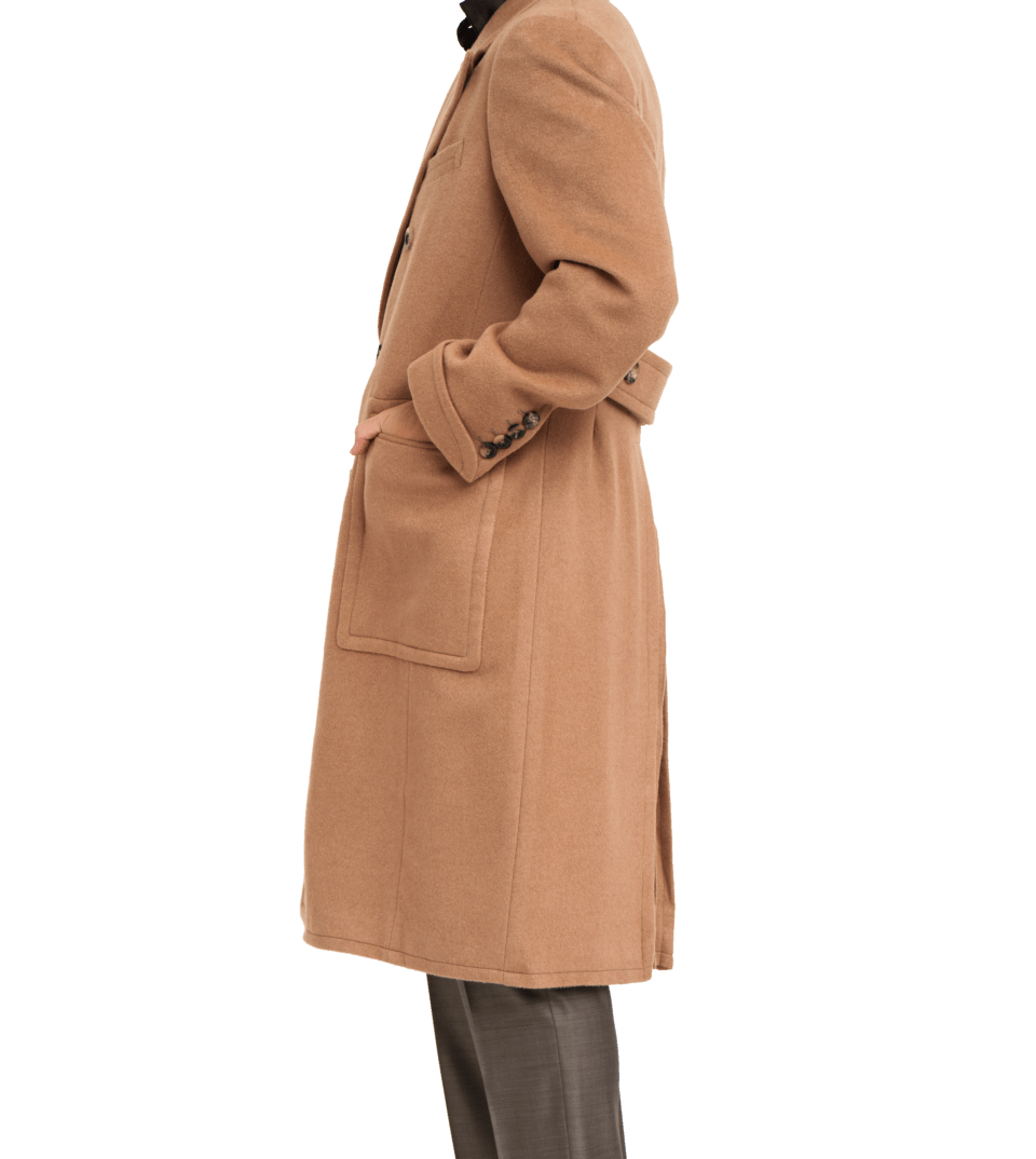 (product) Camelhair Polo Coat - custom suits nyc bespoke tailor midtown, noho