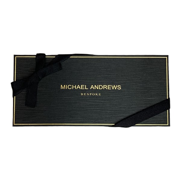 Michael Andrews Bespoke Bowtie Gift Box - custom suits nyc bespoke tailor midtown, noho