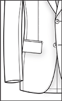 jkt-front-pocket-straight -  - custom suits nyc bespoke tailor midtown, noho