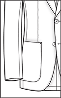 jkt-front-pockets-patch-no-flap -  - custom suits nyc bespoke tailor midtown, noho
