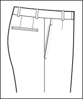 pants-waistband-loops -  - custom suits nyc bespoke tailor midtown, noho