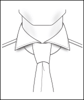 shirt-collar-cut-away -  - custom suits nyc bespoke tailor midtown, noho