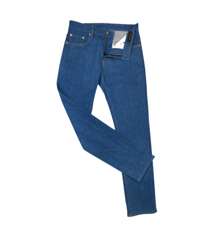 (product) Light Blue Stretch Denim Jeans - custom suits nyc bespoke tailor midtown, noho