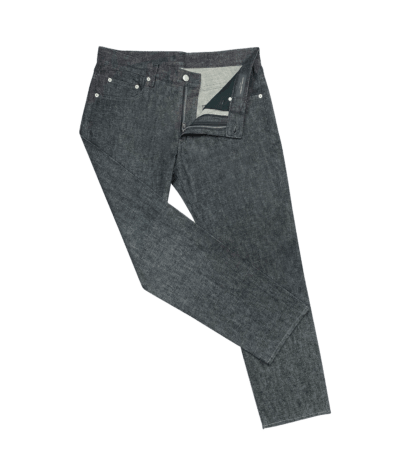 (product) Charcoal Stretch Denim Jeans - custom suits nyc bespoke tailor midtown, noho