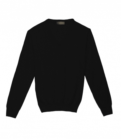 Michael Andrews Custom Merino Wool V Neck Sweater