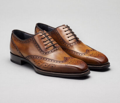 (product) Anzio Reverse Sombrero Oxford, Front pair view