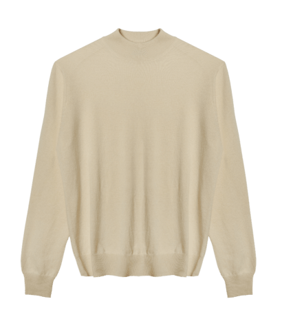 Calico Cashmere Mock Turtle