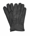 Black Sheepskin Gloves for Smartphone Use