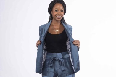 Erica Taylor in Womens Bespoke Suit