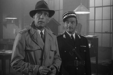 Classic image of Humphrey Bogart wearing Trench Coat