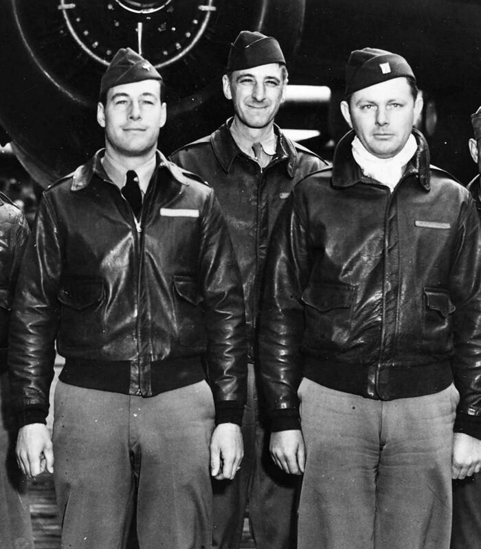 Classic image of men in Bomber Jacket, History of Bomber Jacket