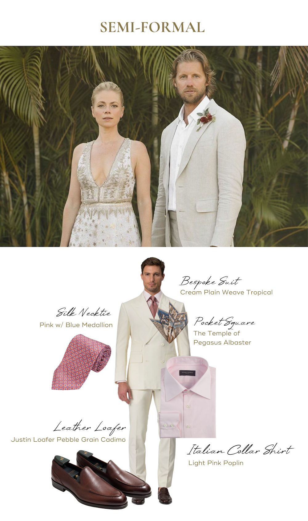 Michael Andrews Bespoke | Summer Wedding Dress Codes