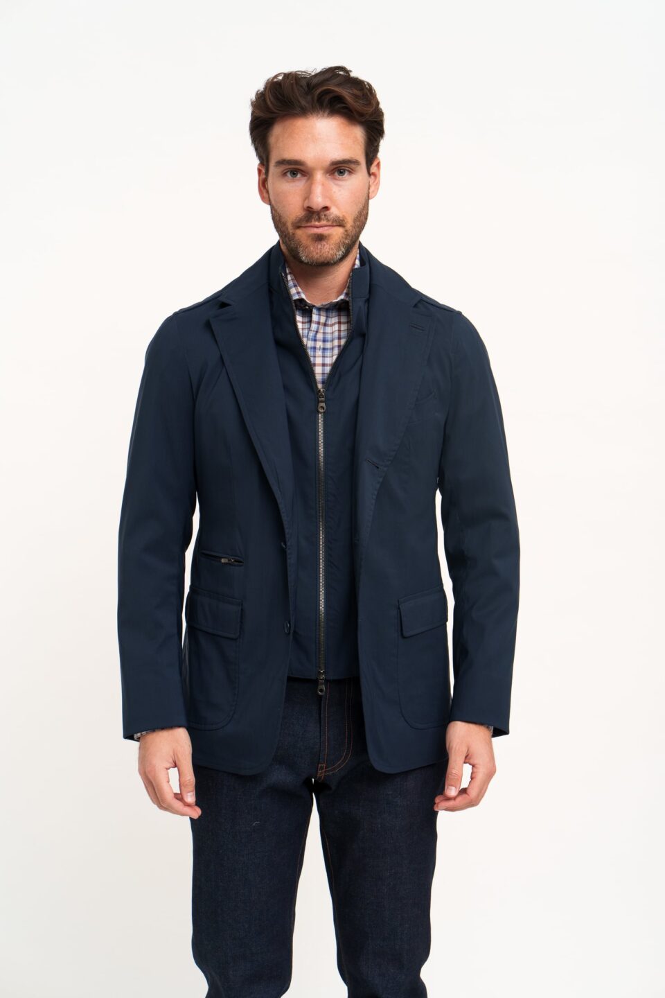 MAB-Blue-Traveler-Jacket-Blazer-Sport-Coat