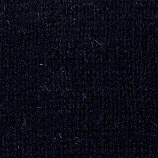 Black Merino Wool Fabric