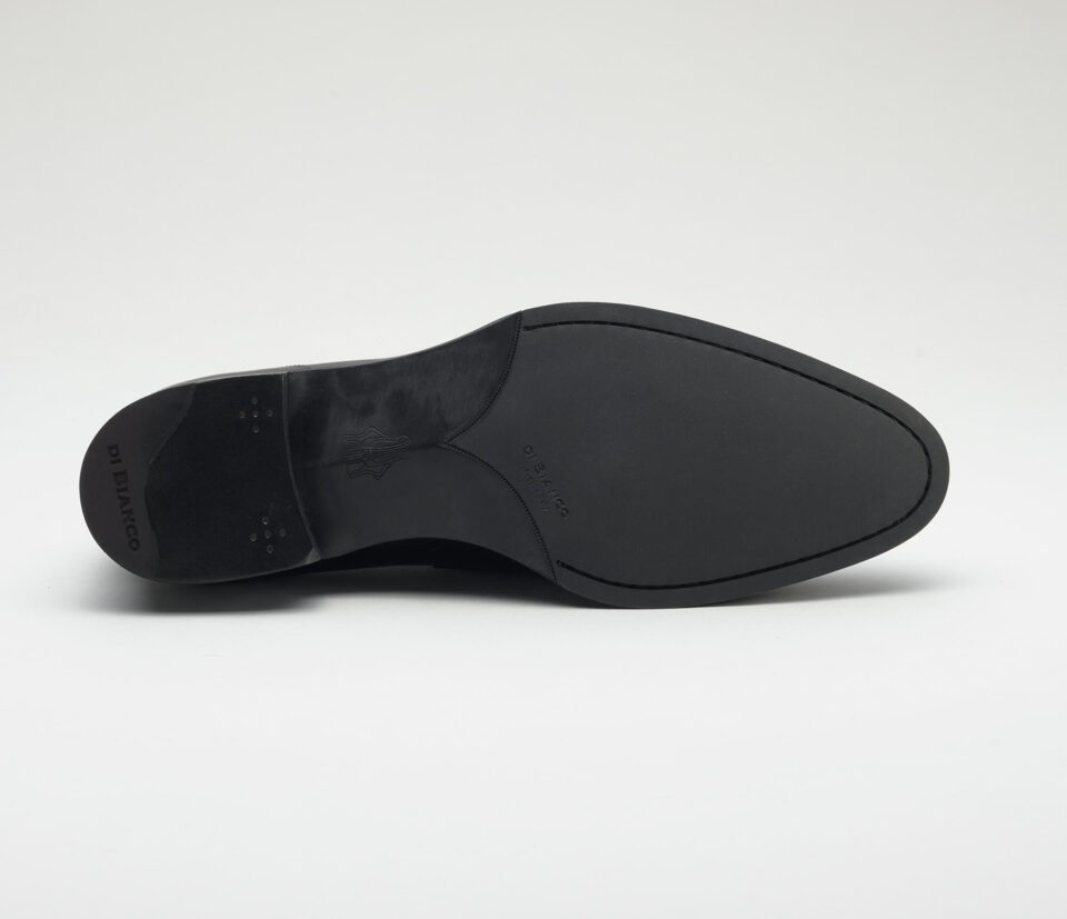 (product) Brera Deco Nero Loafer, Sole view