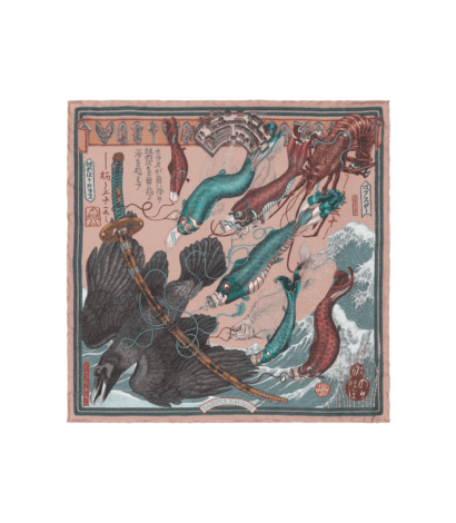 (product) Koinobori Karasu Slipper/Sea