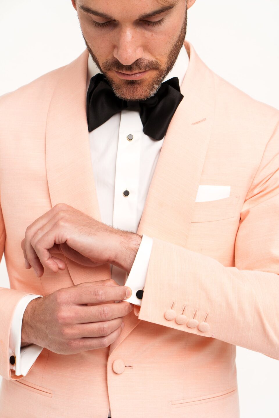 mab-peach-tuxedo-jacket-large-square-3 - Peach Dinner Jacket - custom suits nyc bespoke tailor