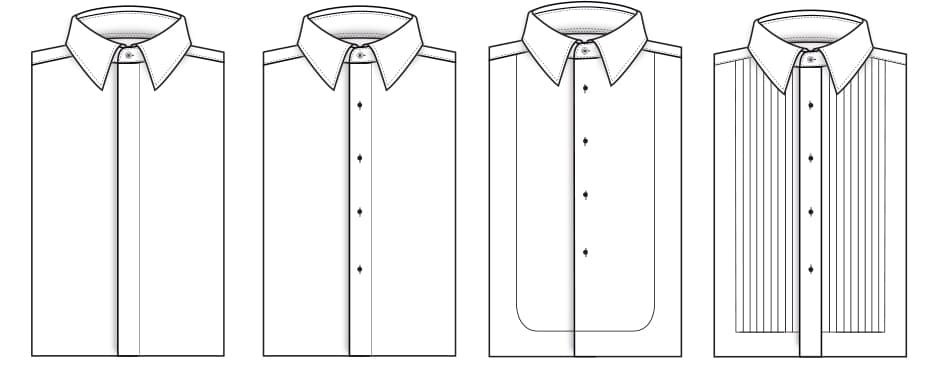 tuxedo shirt vs dress shirt Tuxedo Shirt Styles: The Complete Guide