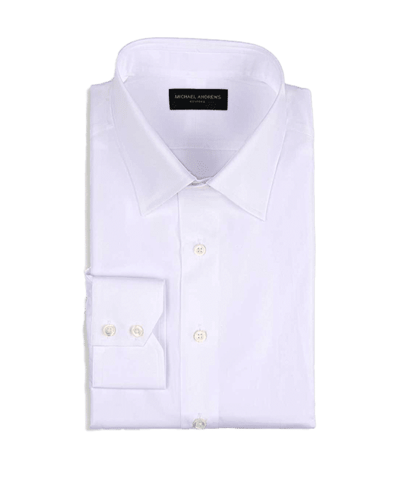 bespoke classic fit dress shirt Men's Bespoke Classic-Fit Textured Easy Care Dress Shirt, Size: 2XL-36/37, Black