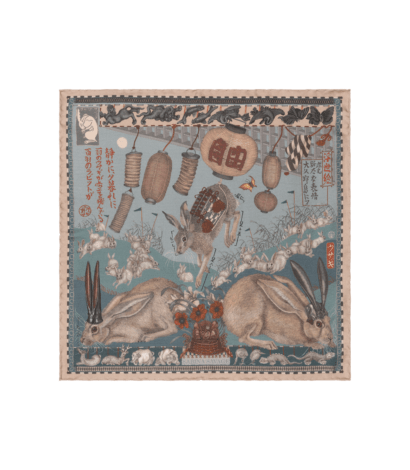 (product) The Floating Rabbits Cameo/Rice - custom suits nyc bespoke tailor midtown, noho