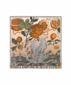 Oranges and Lemons Sabina Savage Pocket Square in Citrine and Zest- flat image