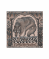 The Wolf You Feed Silk 42cm -Desert and Dawn